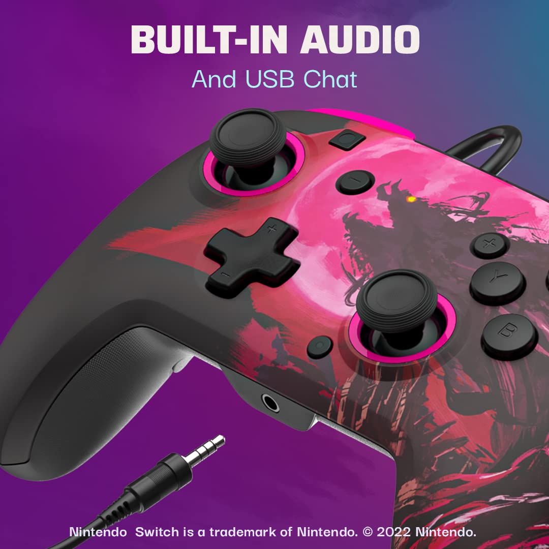 Mando Nintendo Switch Pdp Rematch - Negro con Jack 3.5mm Mando Nintendo Switch Pdp Rematch - Negro con Jack 3.5mm